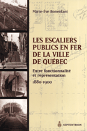 Escaliers publics en fer de la ville de Québec